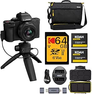 Panasonic LUMIX G100 4K Mirrorless Vlogging Camera Kit