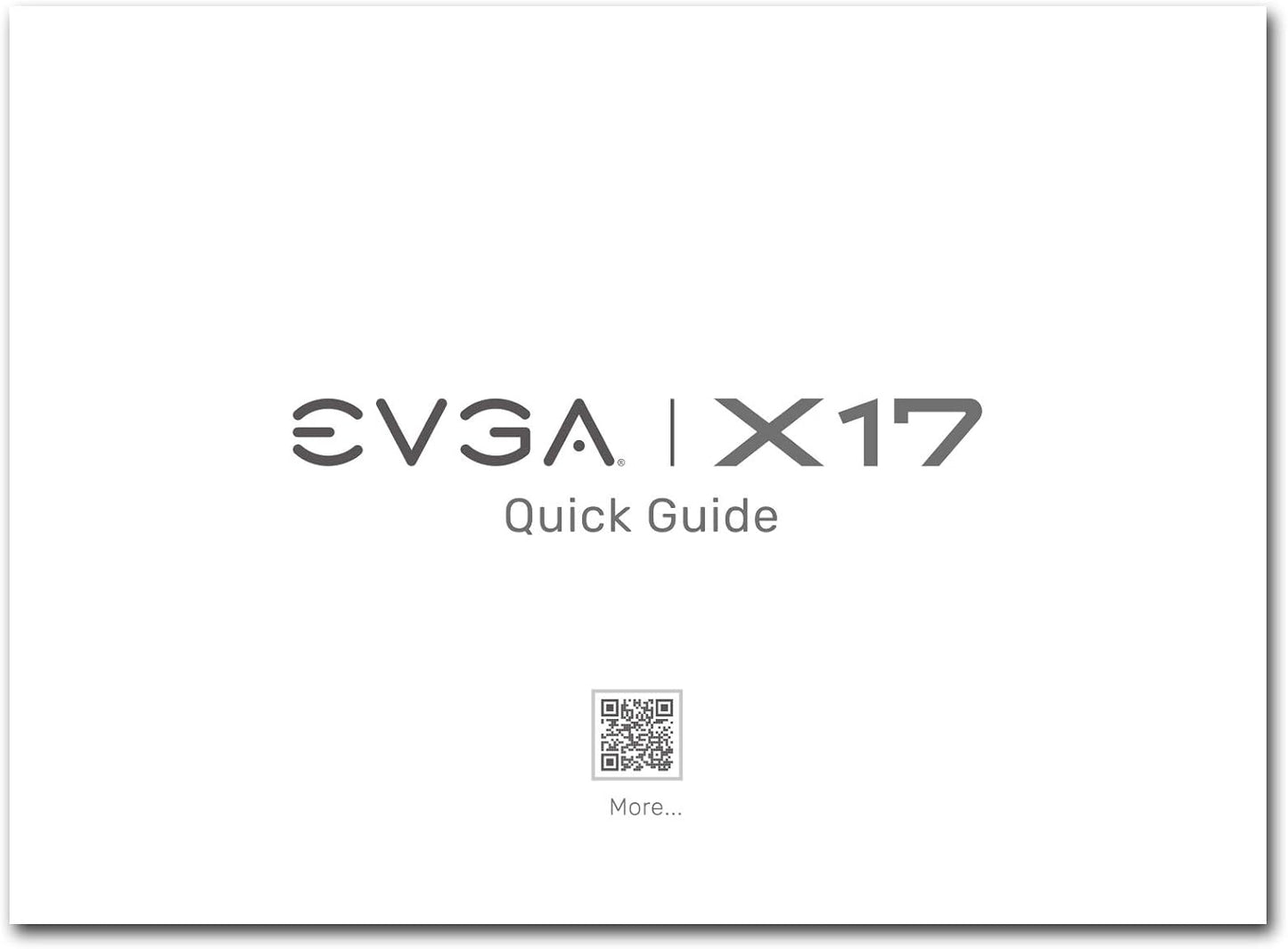 EVGA 903-W1-17GR-KR X17 Gaming Mouse Wired Customizable Grey