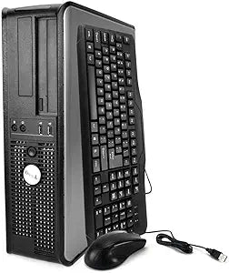 Dell 745 OptiPlex Desktop PC with 19" Monitor Renewed