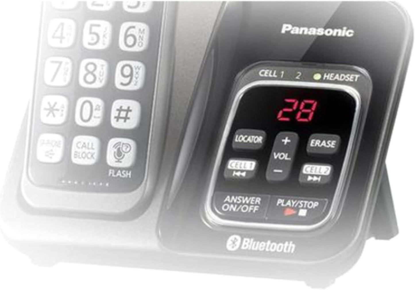Panasonic KX-TGD563M Cordless Phone with Bluetooth & Answering Machine