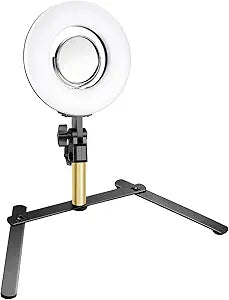 Neewer 90093380 Mini LED Ring Light Table Top Kit — main product image