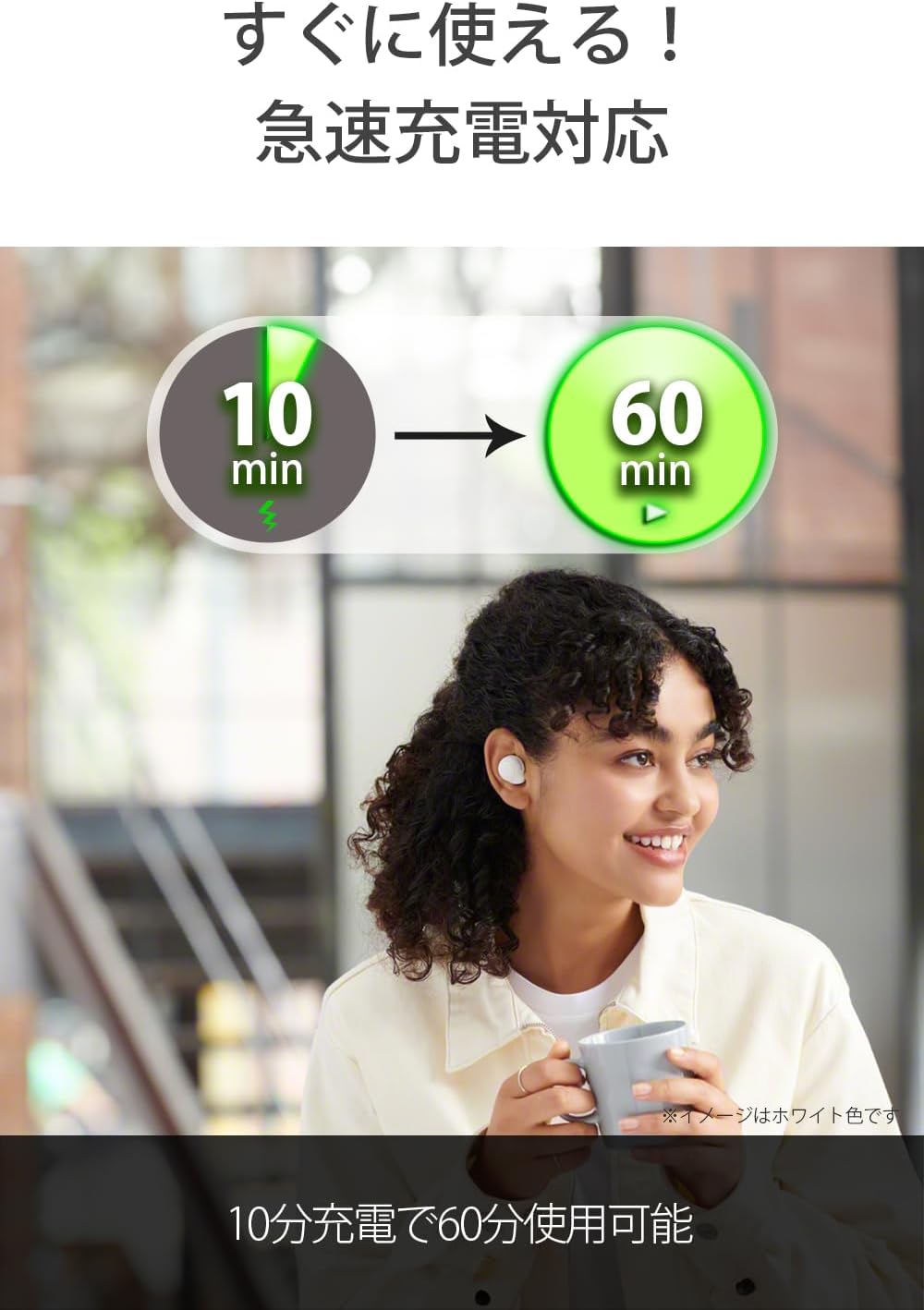 Sony WF-C500 BZ Truly Wireless Earbuds Black