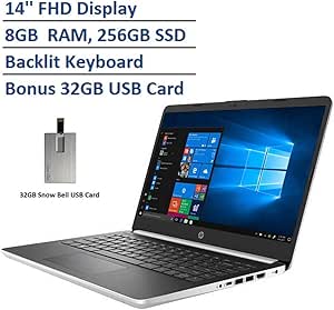 HP 14-dq1036cl 14" FHD Laptop i5 8GB 256GB SSD