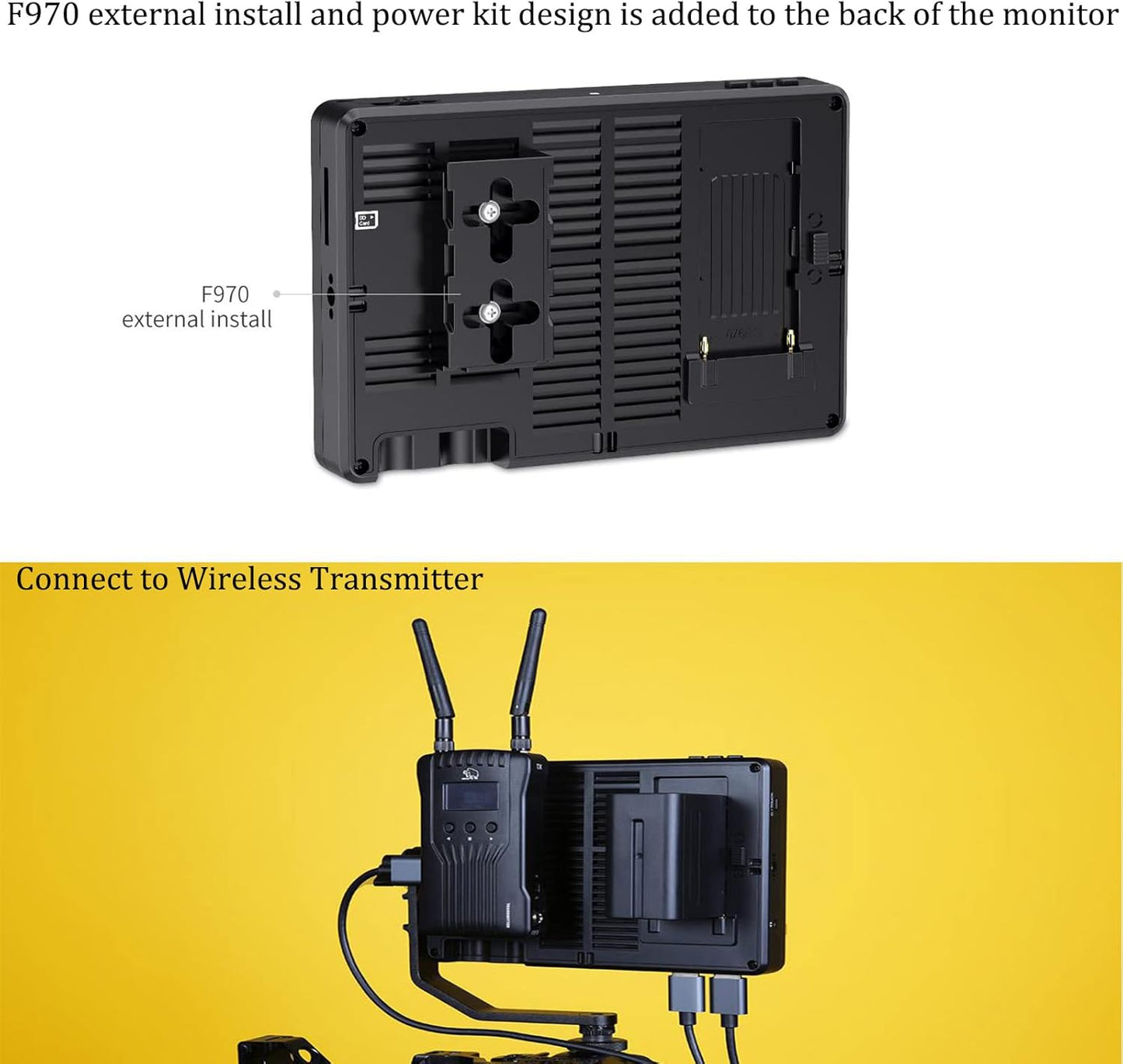 FEELWORLD LUT7 Pro 7" 4K HDMI Touchscreen Camera Monitor