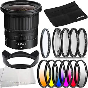 Nikon 20070B NIKKOR Z 14-30mm f/4 S Lens Bundle