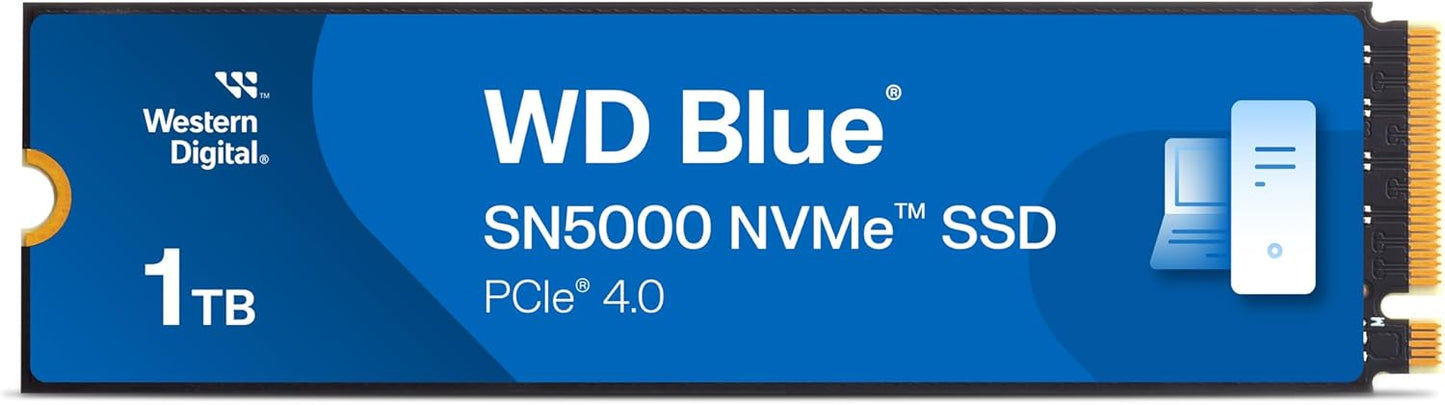 Western Digital WDS100T4B0E 1TB WD Blue SN5000 NVMe SSD