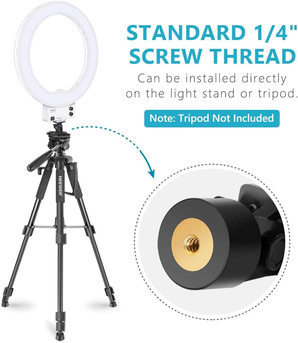 Neewer 10093389 18 inch LED Ring Light Stand Kit