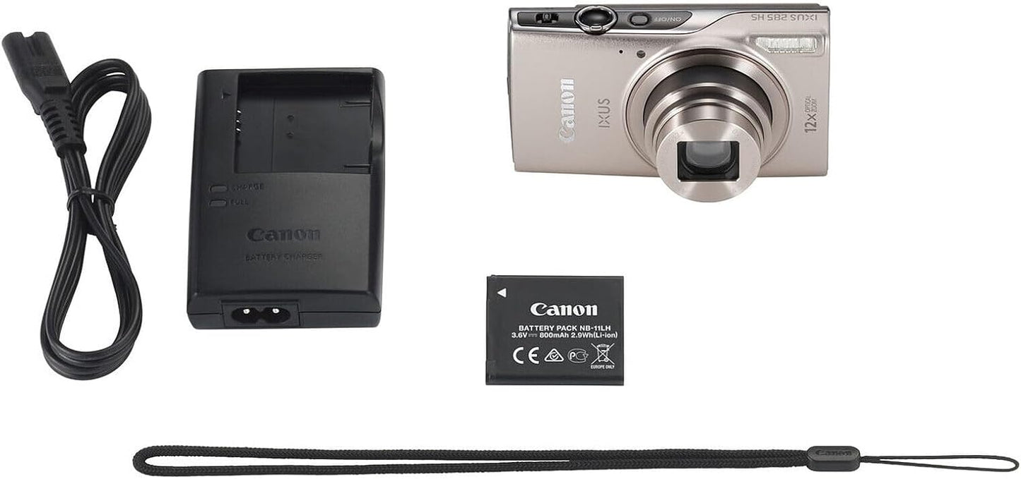 Canon 1079C001 IXUS 285 HS Digital Camera Bundle - Renewed