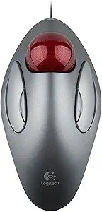 Logitech TRACKMAN-GY-B1 Trackman Marble Mouse (Renewed)
