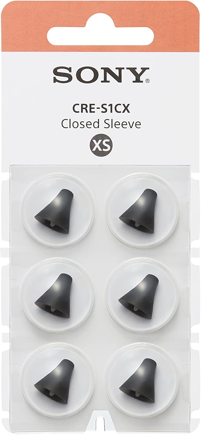 Sony CRES1CX OTC Hearing Aid Closed Sleeves - X-Small — main product image
