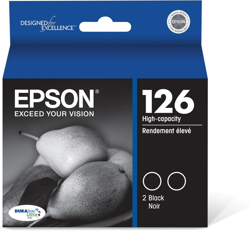 Epson T126120-D2 Black DURABrite Ultra Ink Cartridge — main product image