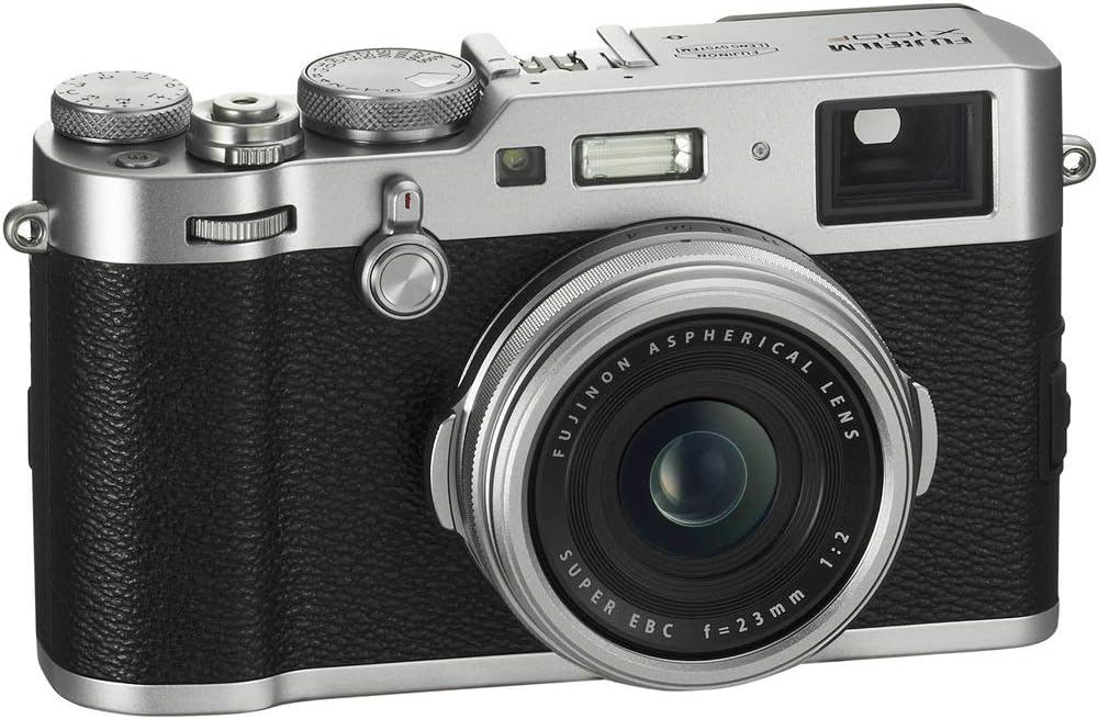 Fujifilm X100F - Silver 24.3 MP APS-C Digital Camera