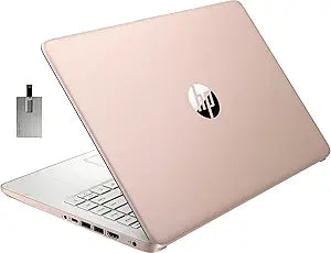 HP 2022 Stream 14" Laptop Celeron N4120, 64GB SSD & USB Card