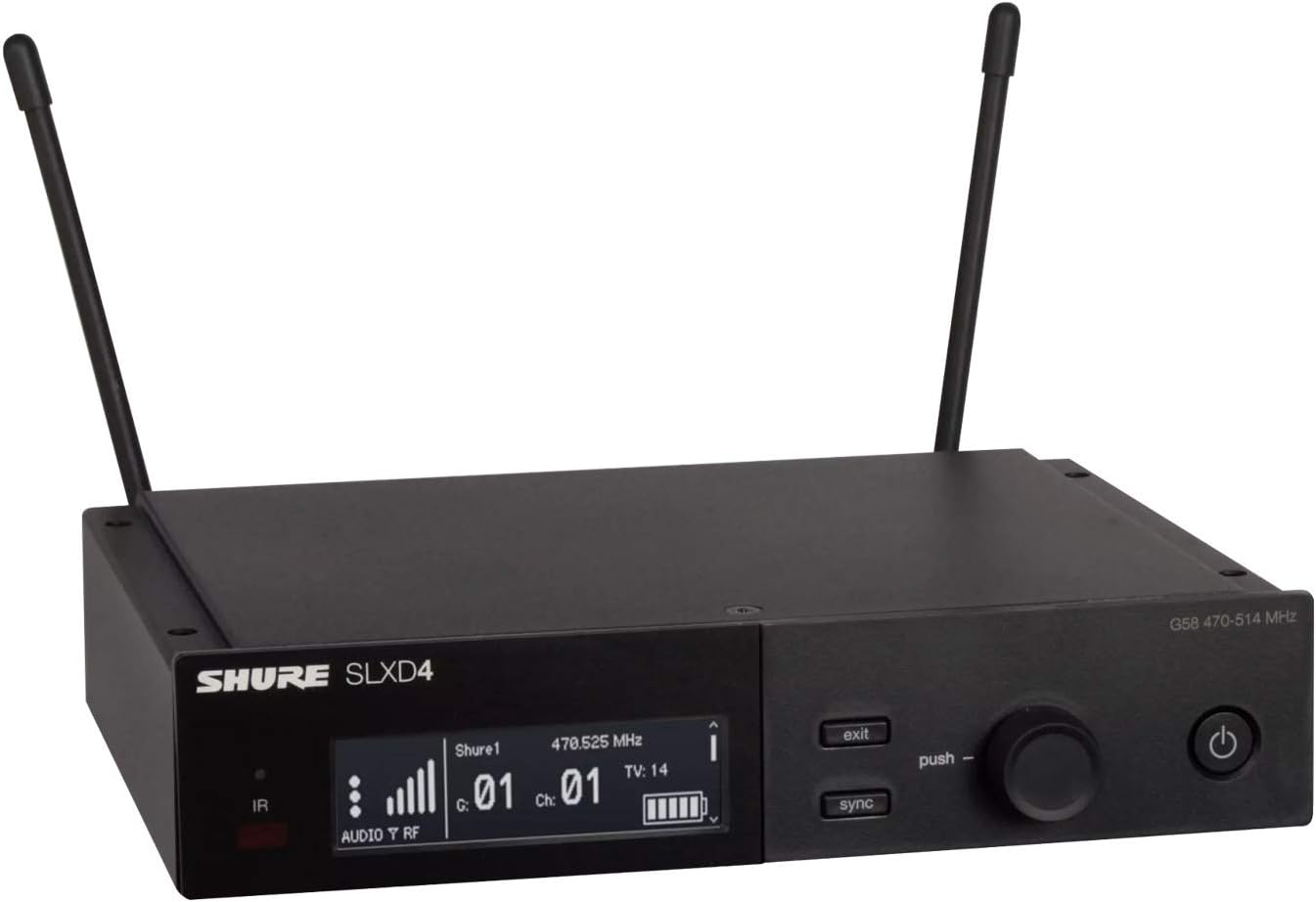 Shure SLXD14/85-G58: Wireless Lavalier Microphone System