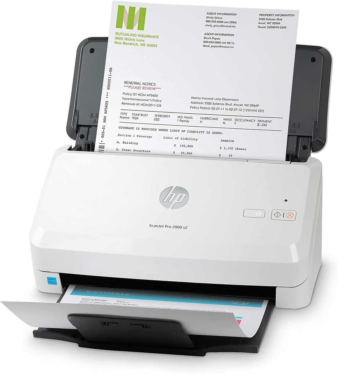 HP ScanJet Pro 2000 s2 35ppm Duplex Document Scanner