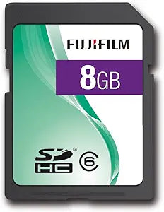 Fujifilm P10NM00840A 8GB SDHC Card - Class 6 — main product image