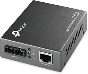 TP-Link MC210CS Gigabit SFP Fiber Media Converter — main product image