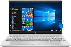HP Pavilion 15-cs3065cl Renewed Laptop, i7, 64GB RAM, SSD+HDD, Touchscreen