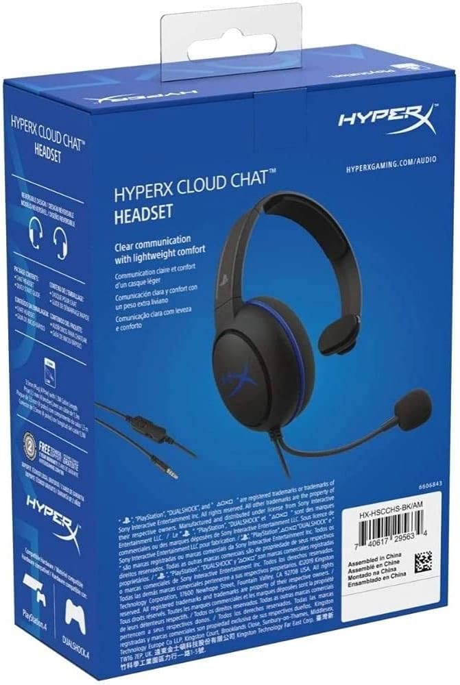 HyperX Cloud Chat Headset PlayStation Licensed