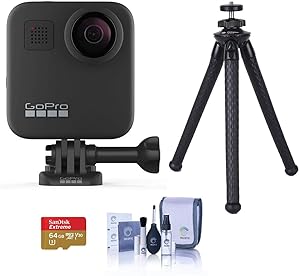 GoPro MAX 360: Action Camera Bundle with Accessories