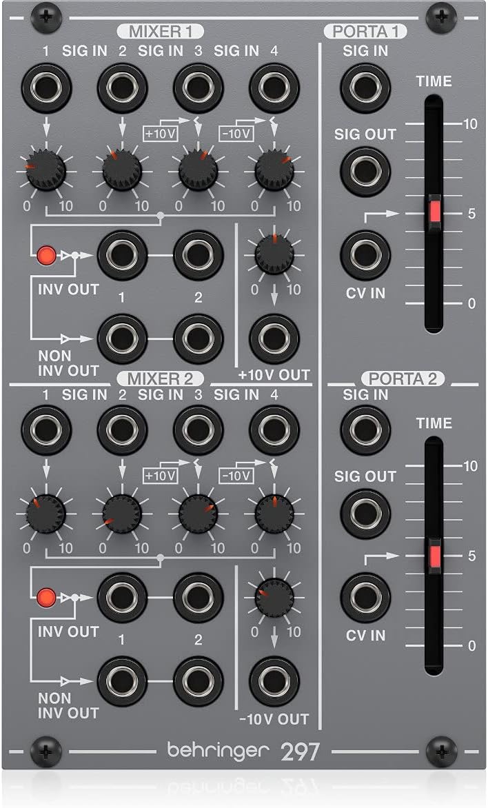 Behringer 297 - Dual Portamento/CV Utilities Eurorack Module — main product image