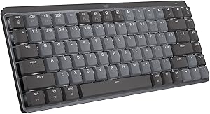 Logitech MX Mechanical Mini Mac Wireless Keyboard Quiet Keys