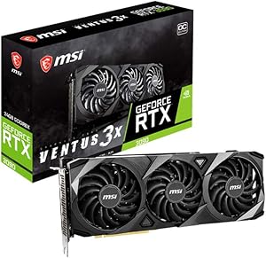 MSI V388-002R RTX 3090 Ventus 3X 24GB GDDR6X Graphics Card