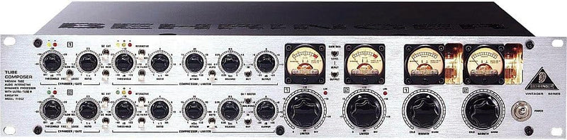 Behringer T1952 2-Channel Tube Compressor Limiter — main product image