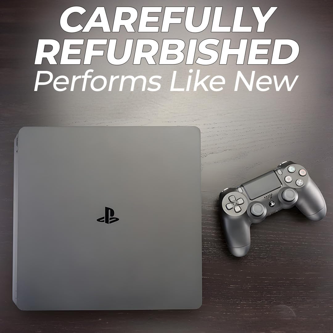 Sony CUH-2200 PlayStation 4 Slim 1TB Bundle (Renewed)