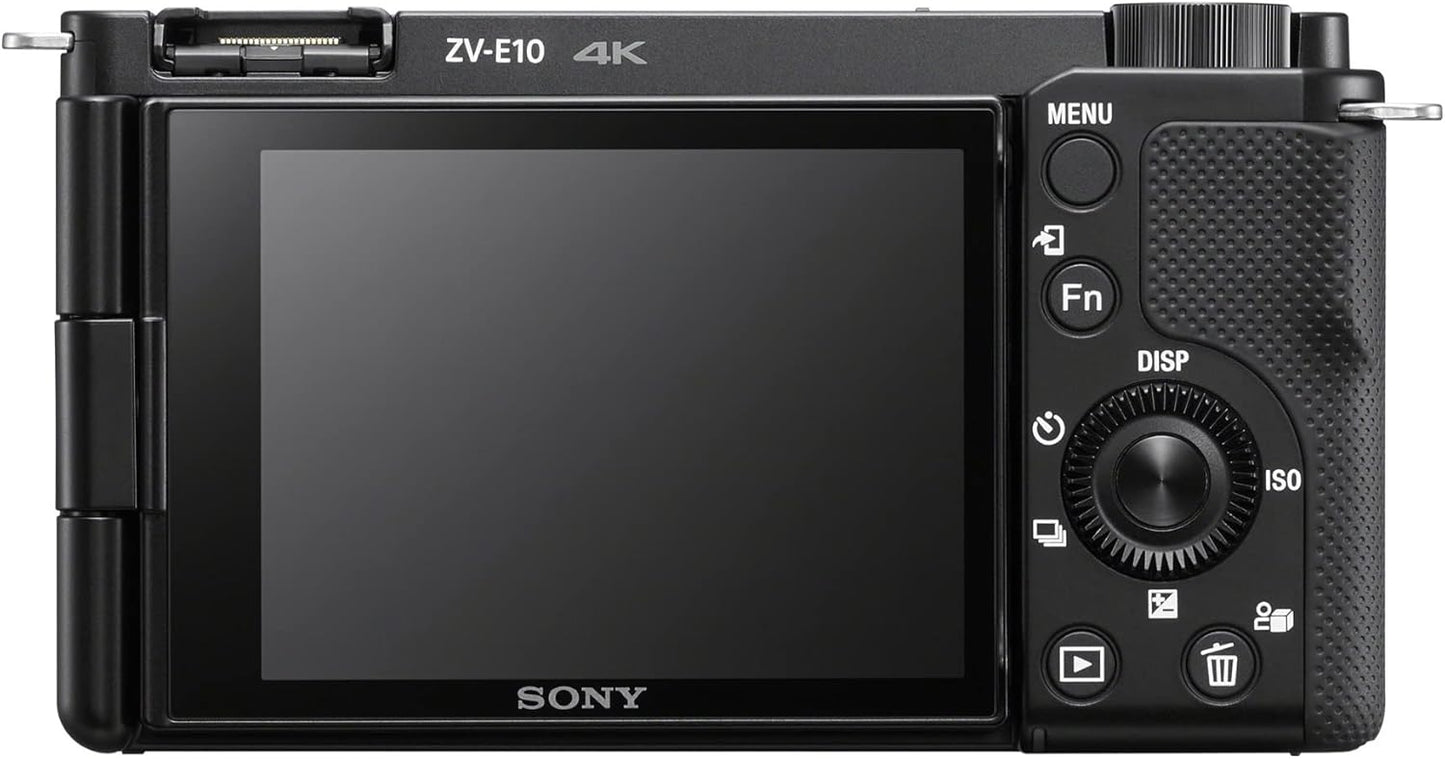 Sony ILCZV-E10L/B Alpha ZV-E10 Mirrorless Vlog Camera
