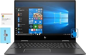 HP Envy x360 15-ds Ryzen 7 Touch Laptop 32GB 1TB SSD — main product image