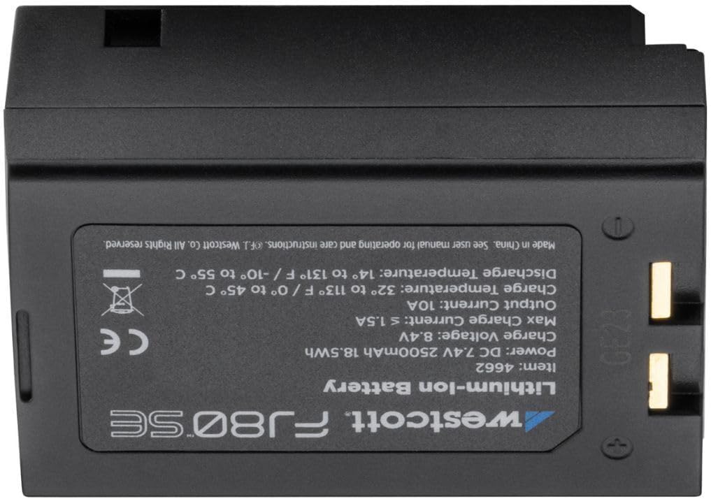 Westcott FJ80-SE Battery Fast Charging Lithium-Ion