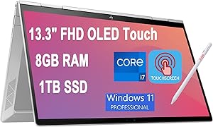 HP Envy x360 13 2-in-1 OLED Touchscreen Laptop i7