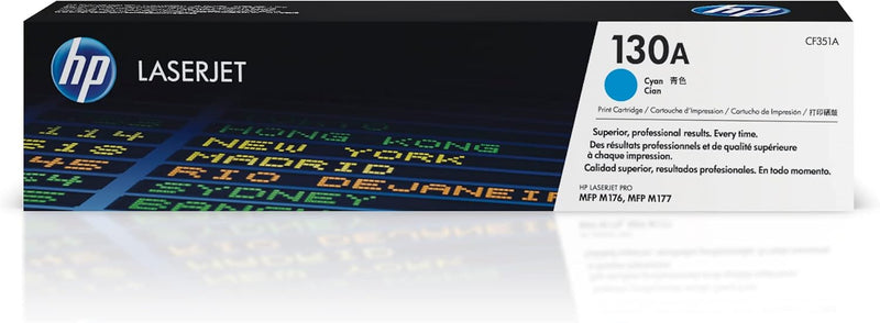 HP CF351A 130A Cyan Toner Cartridge LaserJet Pro — main product image
