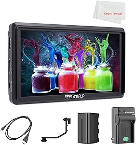 FEELWORLD FW568 V3 6-Inch Full HD Camera Monitor Kit
