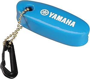 Yamaha Outboard Marine Blue Floating Keychain OEM