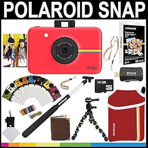 Polaroid AMZSPBLUK3 Snap Instant Camera Bundle