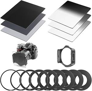 Neewer Complete Neutral Density ND Filter Kit P Series