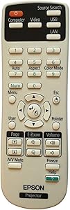 Epson 1547200 Projector Replacement Remote Control