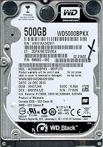 Western Digital WD5000BPKX 500GB Laptop Hard Drive