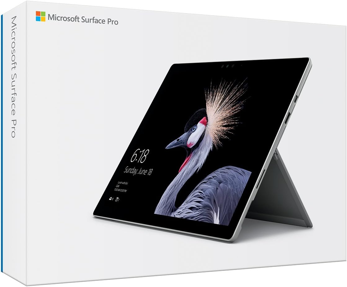 Microsoft FJY-00001 Surface Pro 5 i5 Tablet 8GB RAM 256GB SSD Renewed