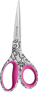 Westcott 16660 Trendsetter Lace Pattern Scissors 8"