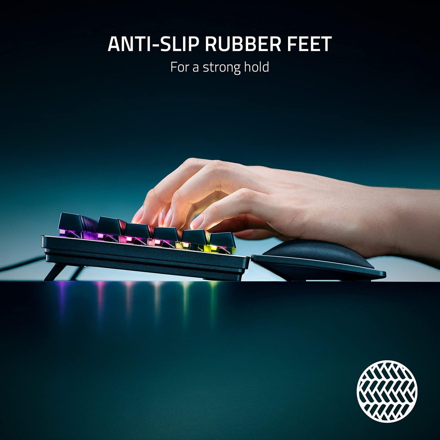 Razer RC21-01720100-R3M1 Ergonomic Mini Keyboard Wrist Rest