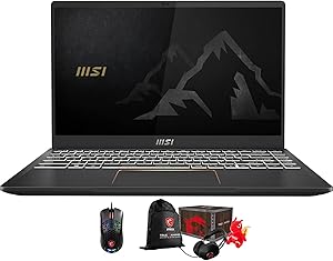 MSI SUMMITE14088-2867-26347 Summit E14 i7 GTX 1650 Ti Gaming Laptop