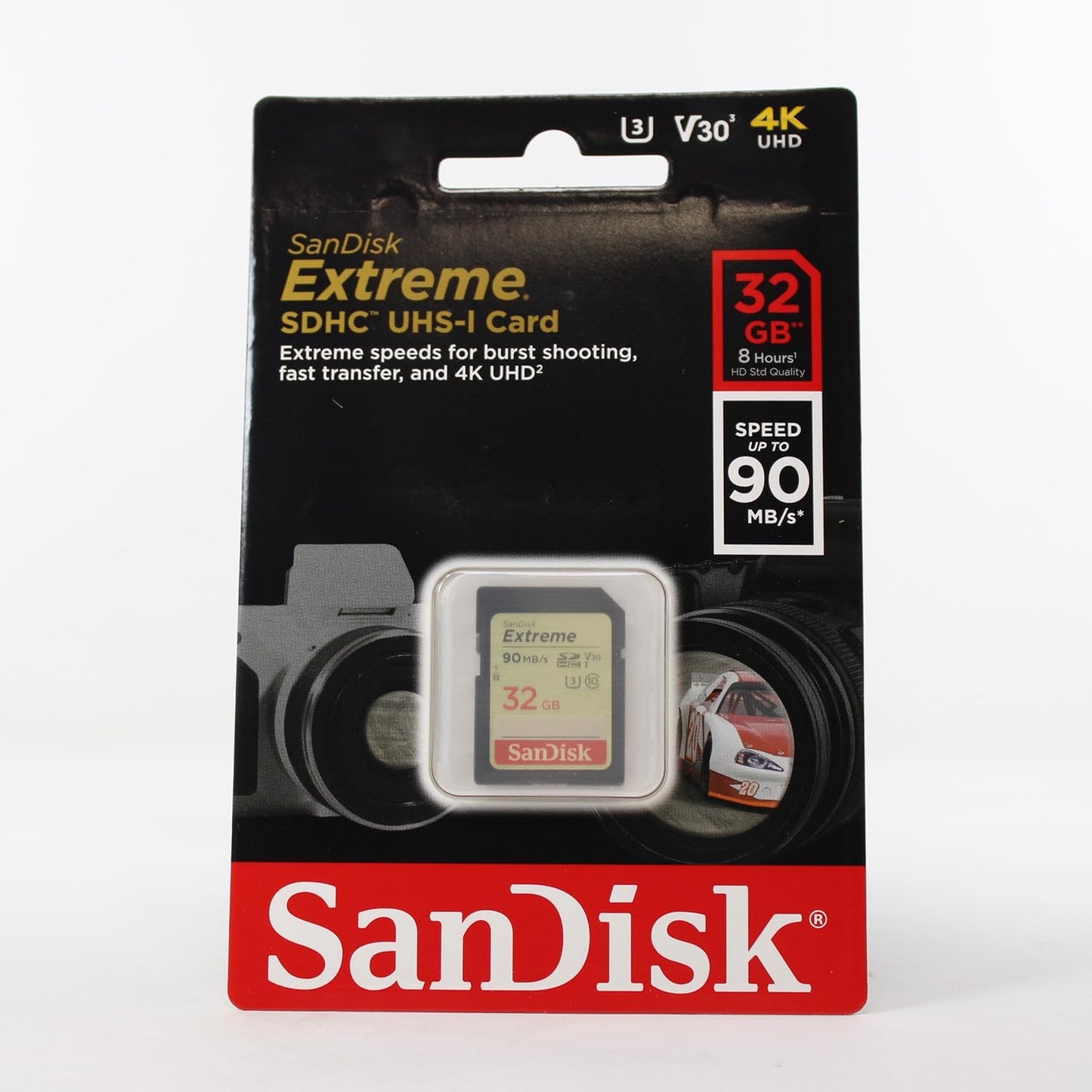 SanDisk SDSDXVE-032G-GNCIN 32GB Extreme SDHC UHS-I Card