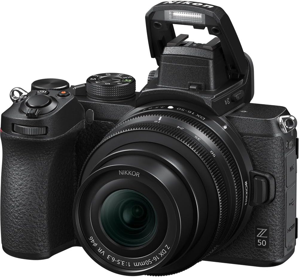 Nikon Z50 Mirrorless Camera with 16-50mm/50-250mm Lenses