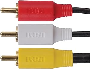 RCA 079000403562 Stereo A/V Dubbing Cable - 6 Ft