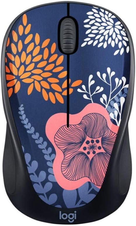 Logitech M325c Forest Floral Wireless Optical Mouse — main product image