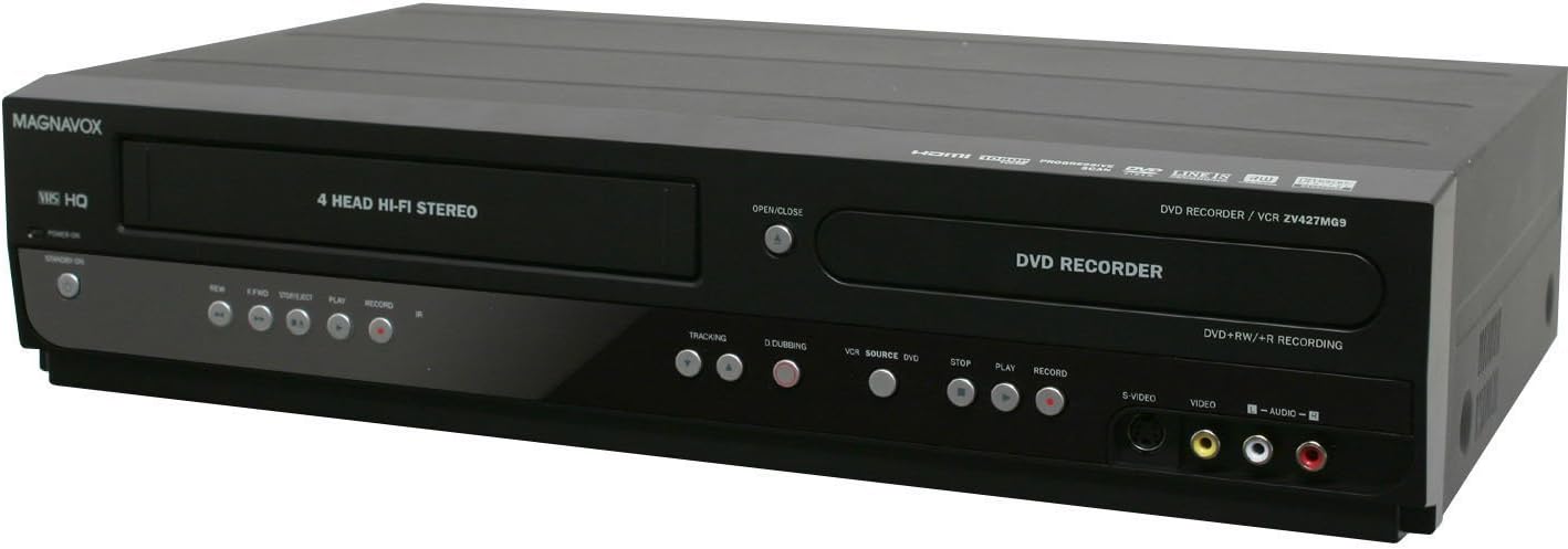 Magnavox ZV427MG9 DVD Recorder VCR Combo Player