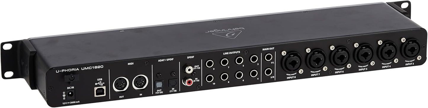 Behringer UMC1820 U-Phoria USB Audio Interface